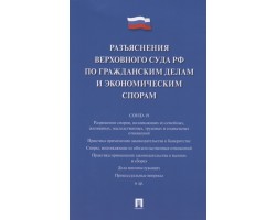 Разъяснения Верховного Суда РФ по гражданским делам и экономическим спорам